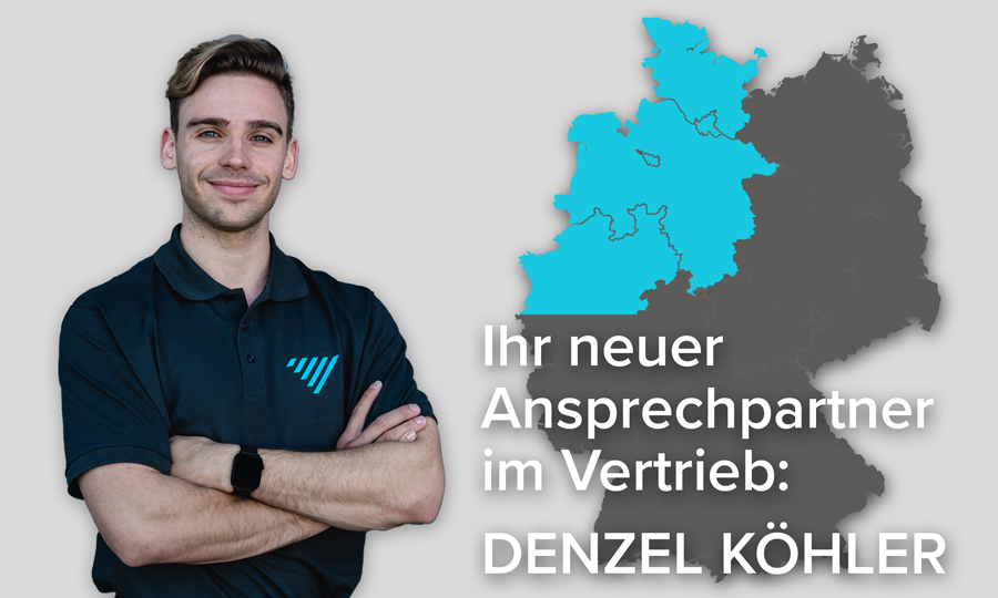 Neuer Mitarbeiter im Außendienst