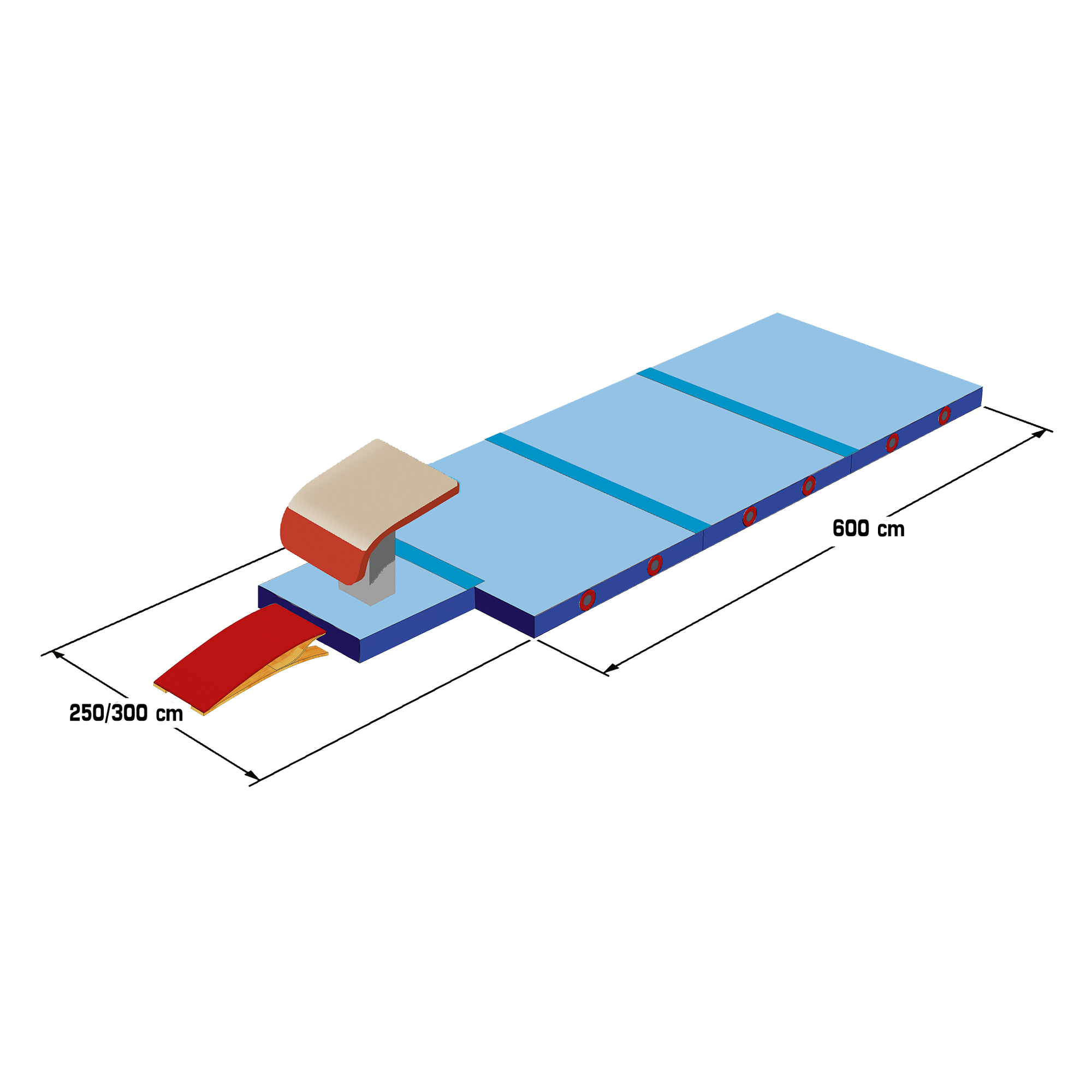 Mat Set "Basic" for Vault - International