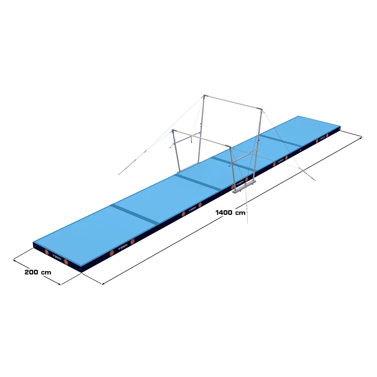 Mat Set "Moscow" Uneven Bars