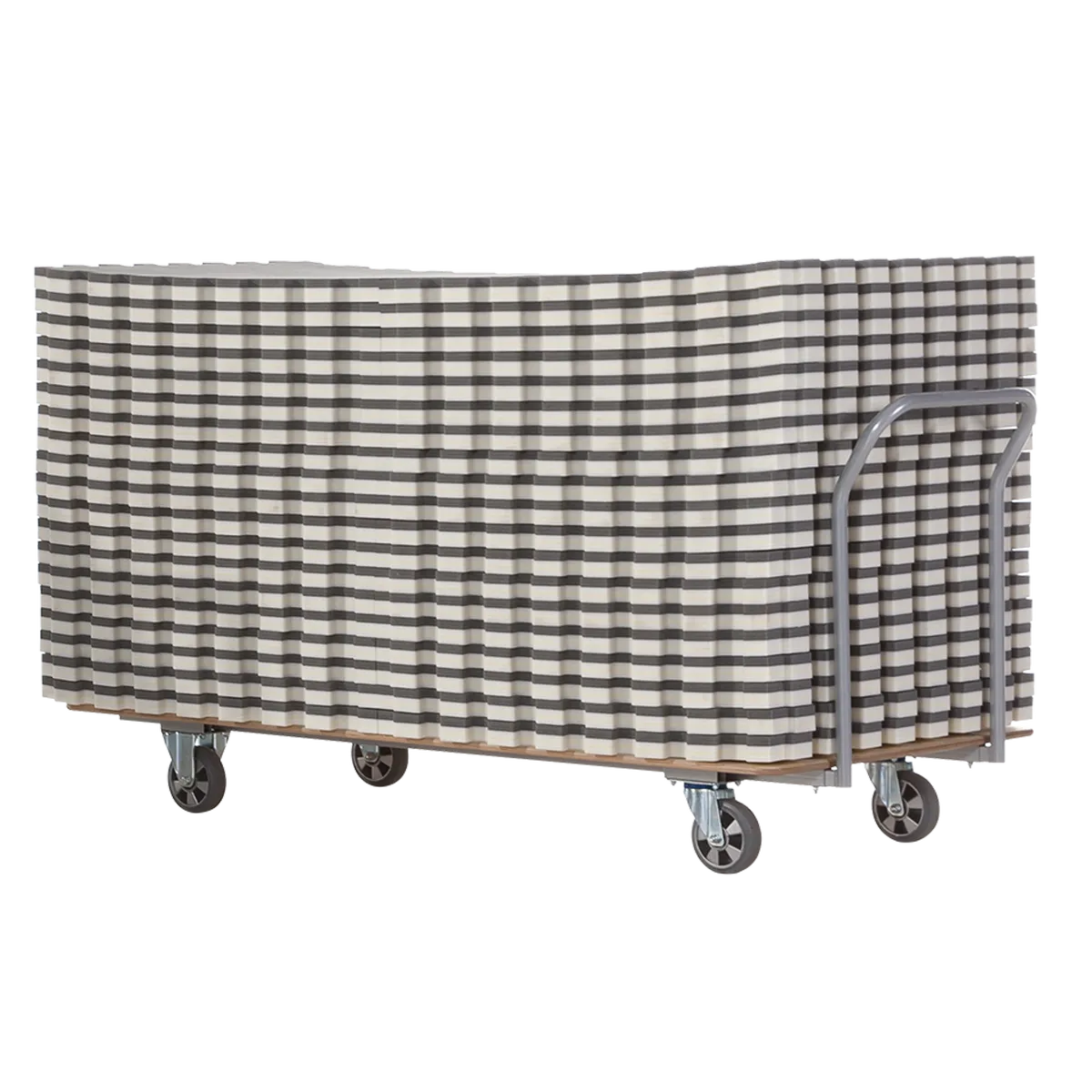 SPIETH – Transport trolley for puzzle shaped foam pieces