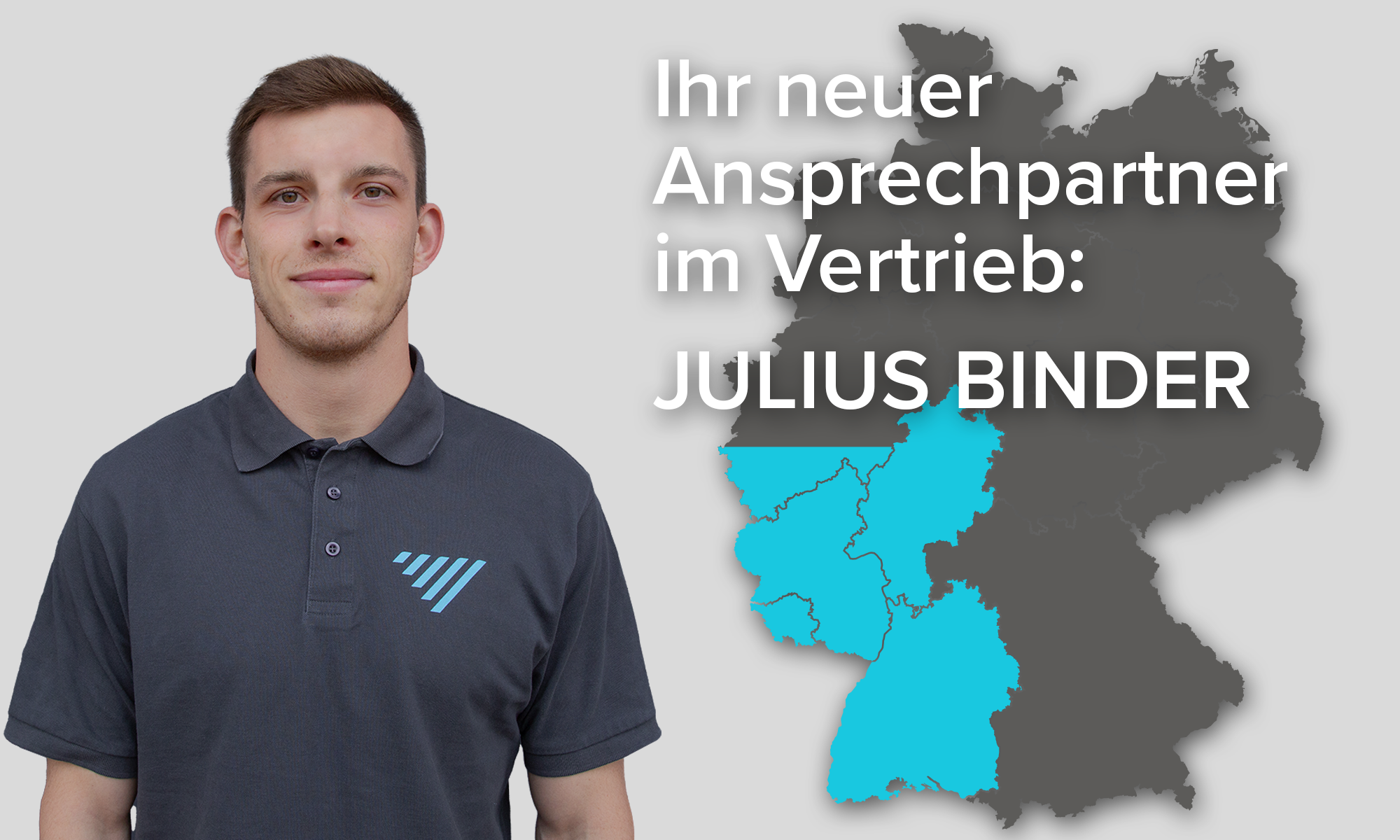 Neuer Außendienstmitarbeiter für Süd-West
