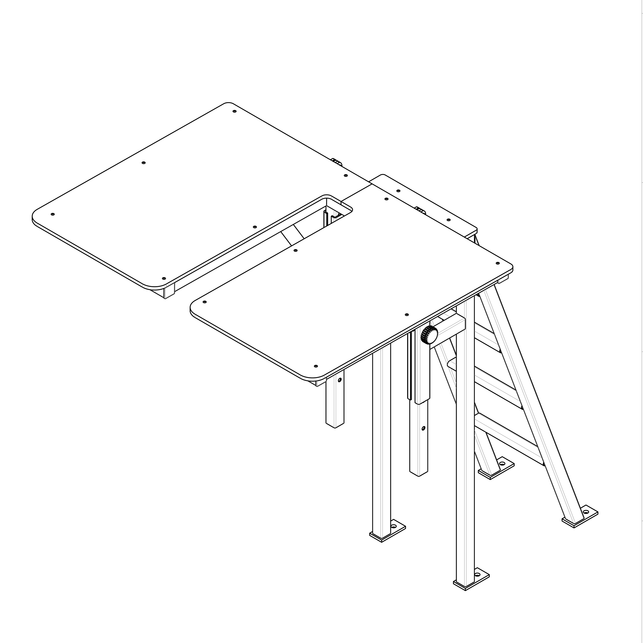 Trainer Platform "Special" for Horizontal Bar "Club"