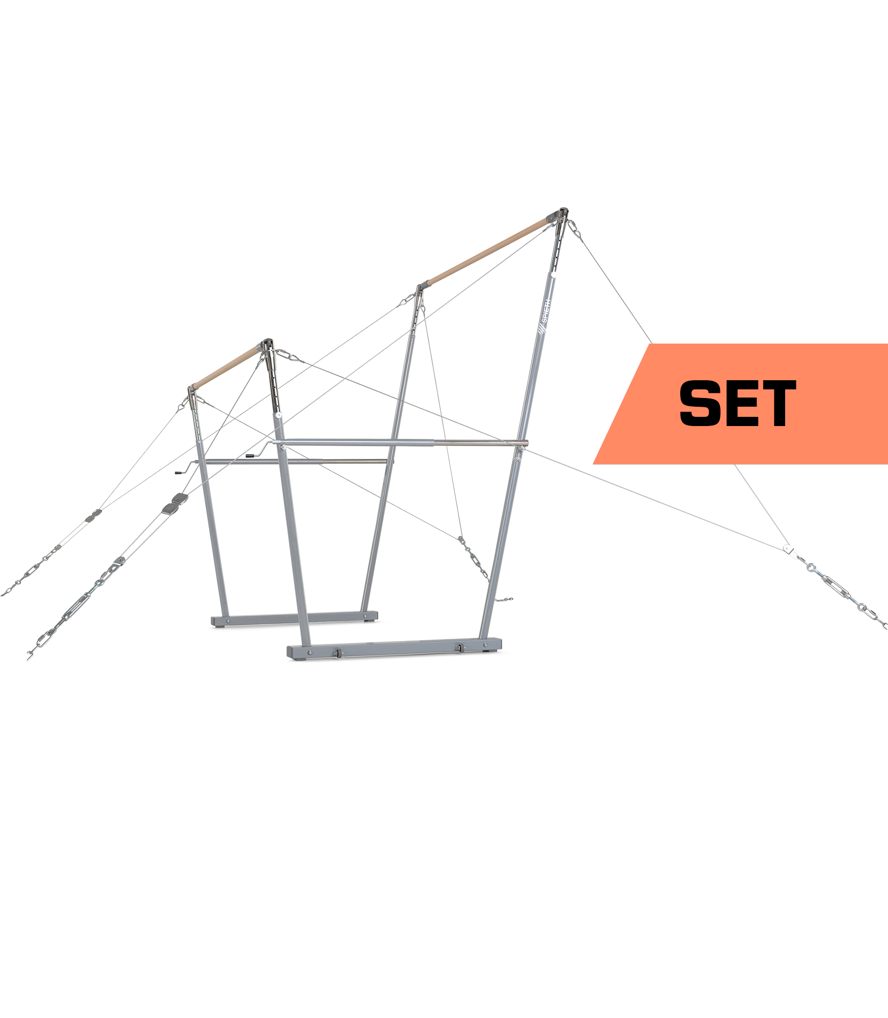 Set-Stufenbarren - gebraucht