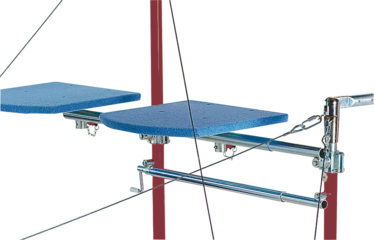 Doppel-Trainerkonsole für Wettkampf-Stufenbarren SPIETH – Coach Console for Uneven Bars