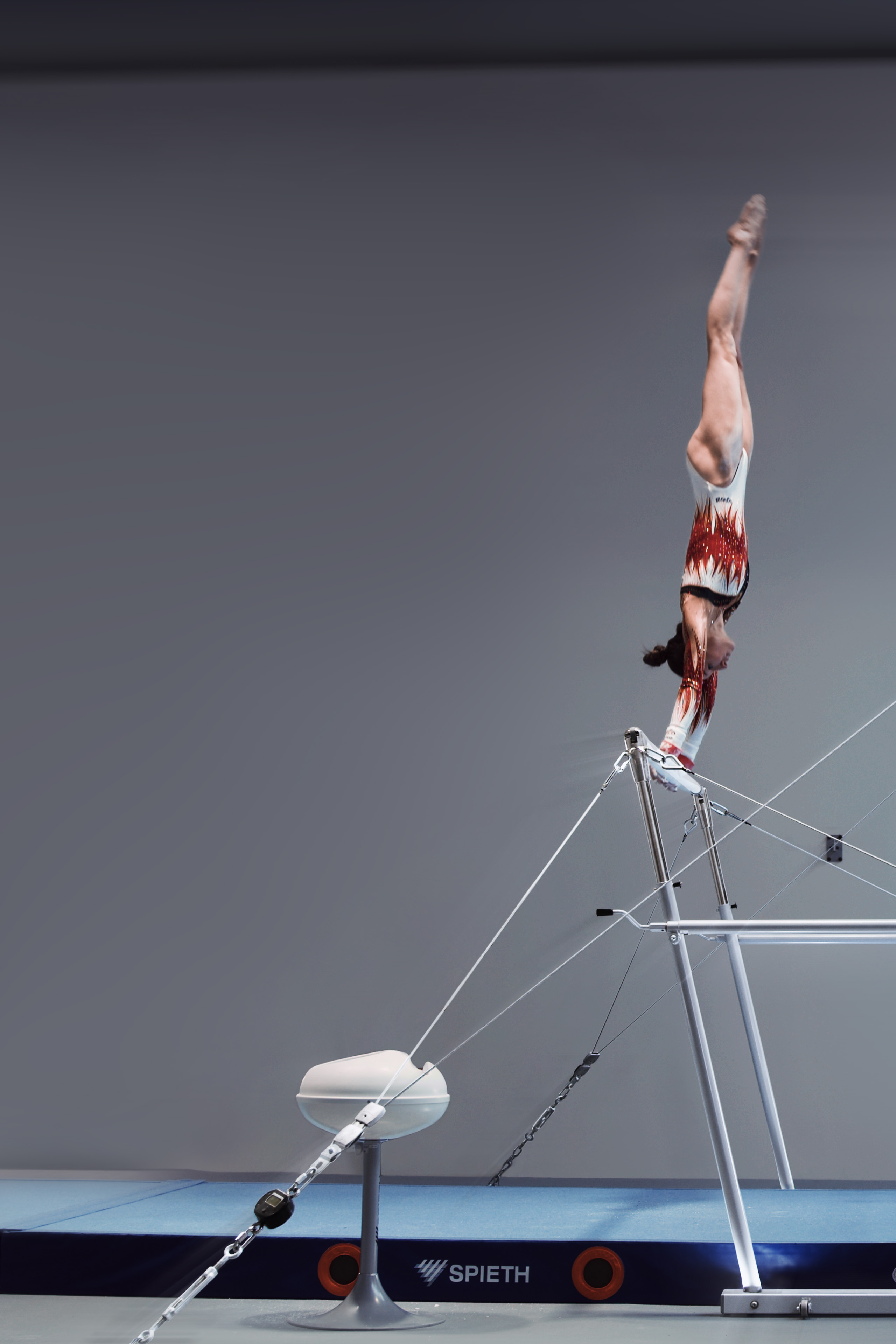 uneven bars gymnastics