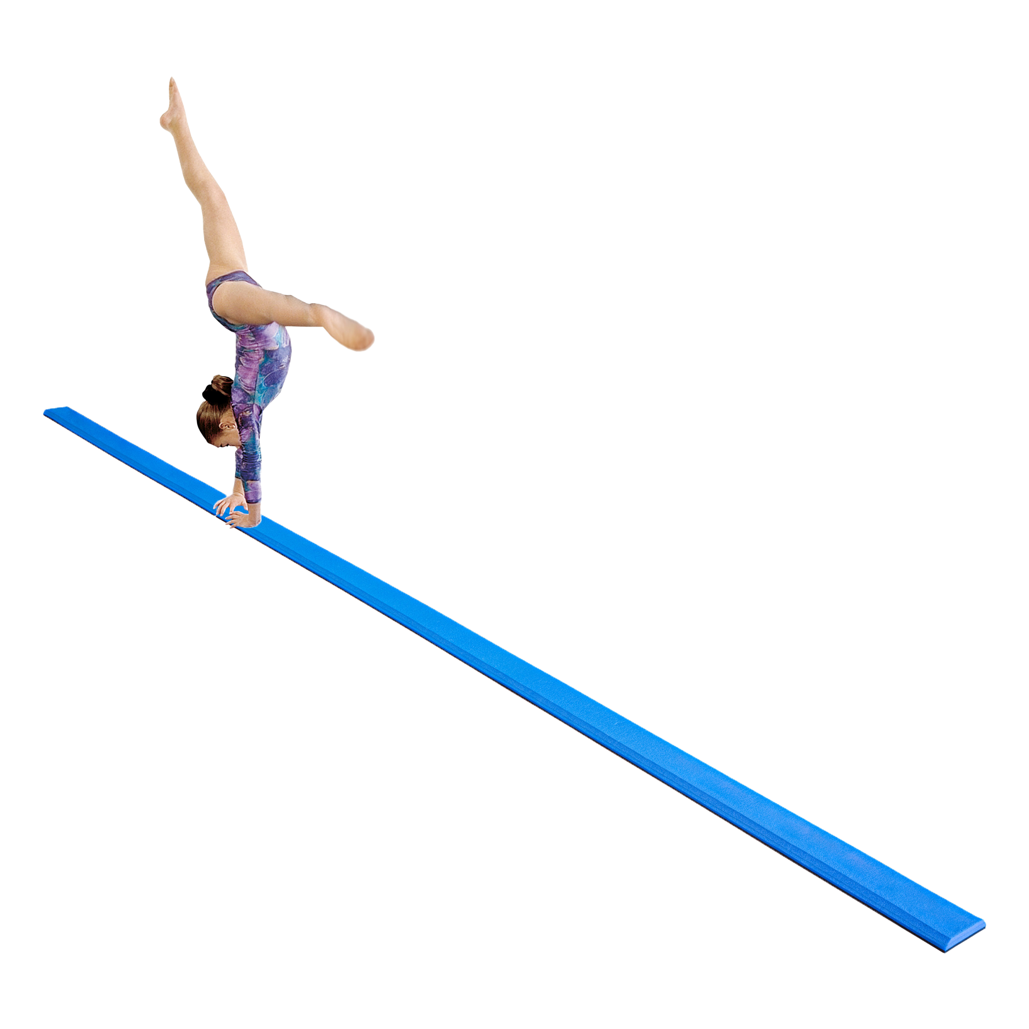 Roll-up training balance beam 5 m